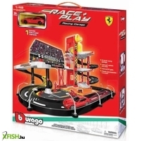 bburago ferrari racing garázs 143