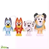 bluey: iskolaszett figurák - 4 db-os
