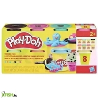 play-doh: szivárvány - 8 színű gyurmacsomag