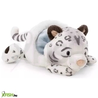 nici: eleni snowbell plüss hópárduc, sapkás, fekvő - 45 cm