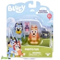 bluey: fényképezkedés figura szett - 2 db-os