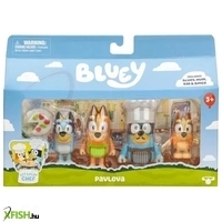 bluey: desszert szett - 4 db-os