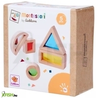 eichhorn: montessori fa oktató játék 5 db-os - formarakosgató