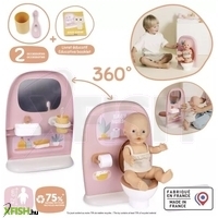 baby nurse: játékbaba fürdőszoba