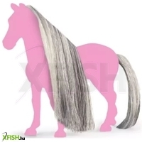 schleich: beauty horse - sörény és farok kiegészítő szett - szürke