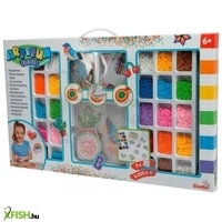 art&fun: óriás színes vasalható gyöngykészlet - 6000 darabos