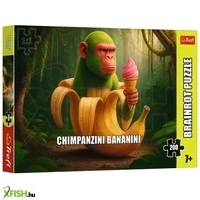 trefl: brainrot chimpanzini bananini - 200 darabos puzzle