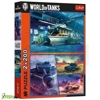 trefl: páncélos küldetés: world of tanks 2x200 darabos puzzle