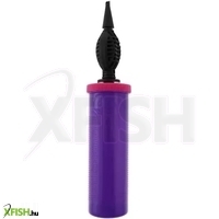 univerzális lufi pumpa, lila - 30 cm