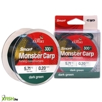 Carp Expert Smart Monster Carp Monofil Zsinór Sötétzöld 300m 0.20mm 5.71Kg