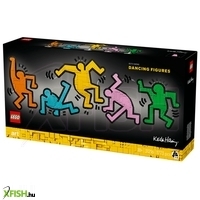 lego art 31216 keith haring - táncoló figurák