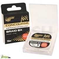 Benzar Concourse Braided Hooklink Fonott Előkezsinór 15 M 0,10 Mm