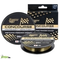 Benzár Concourse Monofil Method Feeder Zsinór 300 m 0,22 mm 6,3 kg Aranybarna