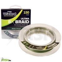 Wizard Ultima 8X Moss Green Fonott Zsinór 150m 0.23mm 18.62Kg