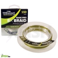 Wizard Edge Pro 8X Braid Olive Green Fonott Zsinór 150m 0.16mm 14.82Kg