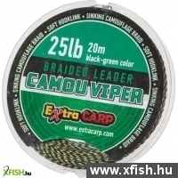 Extra Carp Camou Viper (25 Lb) Fonott Előke 20M