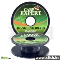 Carp Expert Snag Proof Fonott Előke Zsinór 15Lbs Pitch Black 10M