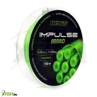 Nevis Impulse 8 Braid 100M 0,18mm Fluo Green Fonott Zsinór
