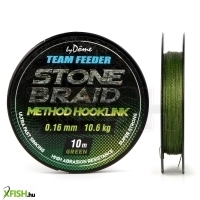 By Döme Tf Stone Braid Green Süllyedő Fonott Előkezsinór Zöld 10M 0,18Mm