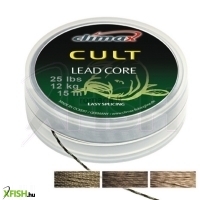 Climax Cult Lead Core Fonott Horogelőke Zsinór | Hossz: 10 M, Szakítószilárdság: 45Lb, Szín: Zöld