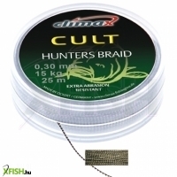 Climax Cult Hunters Braid Fonott Horogelőke Zsinór | Átmérő: 0,32 Mm, Hossz: 20M, Szakítószilárdság: 22Kg|45Lb, Szín: Zöld