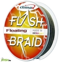 Climax Superbraid Floating Fonott Zsinór /100 | Átmérő: 0,30 Mm, Hossz: 100 M, Szakítószilárdság: 24,50 Kg, Szín: Zöld, Típus: Úszó (Floating)