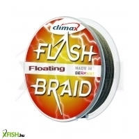 Climax Superbraid Floating Fonott Zsinór /100 | Átmérő: 0,60 Mm, Hossz: 100 M, Szakítószilárdság: 60 Kg, Szín: Zöld, Típus: Úszó (Floating)