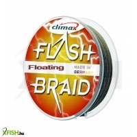 Climax Flashbraid Floating Fonott Előke Zsinór /10 | Átmérő: 0,22 Mm, Hossz: 10 M, Szakítószilárdság: 18,00 Kg, Szín: Zöld, Típus: Úszó (Floating)