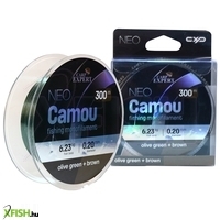 Carp Expert Neo Camou Monofil Zsinór 300m 0.20mm 6.22Kg