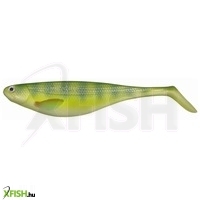 Konger Flat Shad Gumihal Olive Perch 9.5cm 4db/csomag
