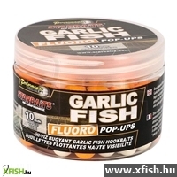 Starbaits Con Garlic Fish Fluo Pop Up Bojli 10 Mm - 60 G