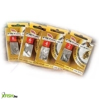 Extra Carp Snelled Hooks For Carp Fishing / Előkötött Horgok - Ponty (8-As Méret)