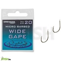 Drennan Wide Gape Match MikroSzakállas Keszegező Horog 16 | 10 db/csomag
