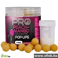 Starbaits Probio Peach & Mango Pop Ups Lebegő Bojli 60G 10 Mm