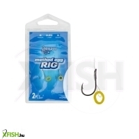 Benzár Mono Method Egg Rig Előkötött Horog Monofil Zsinóron 8-as 2db/csomag
