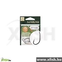 Maruto Horog 8714Bd Carp Hooks Hc T.D.E.5° Barbed Forged Black Nickel 8