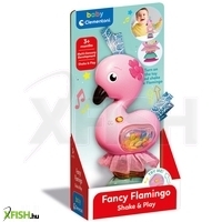 baby clementoni flamingó csörgő - elektromos