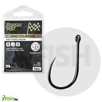 Benzár Concourse Method Carp Fine Barbless Szakáll Nélküli Horog 10-es 8db/csomag