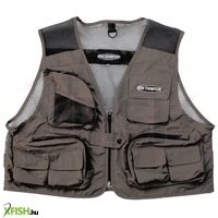 Ron Thompson Mesh Lite Fly Vest M Stone Legyező Horgász Mellény