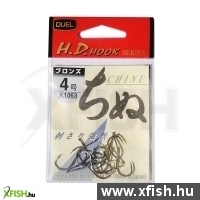 Duel H.D. Pontyozó Horog Chinu/Bronz/ | Méret: 0,8, Szín: Bronz