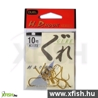 Duel Hd Pontyozó Horog Gure Füles/Arany/ | Méret: 6, Szín: Arany