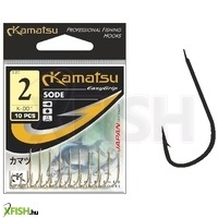 Kamatsu Sode 18 Rf Lapkás Match Horog Piros 10 db/csomag