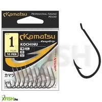 Kamatsu Kochinu 06 Nf Lapkás Pontyozó Horog Nickel 10 db/csomag