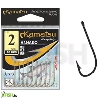 Kamatsu Hanako 04 Gr Füles Pontyozó Horog Arany 10 db/csomag