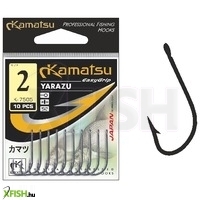 Kamatsu Yarazu 04 Blnr Füles Rablóhalas Horog Black Nickel 10 db/csomag