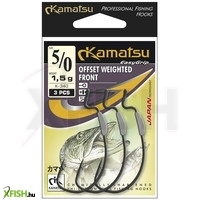 Kamatsu Hook Offset Weighted Rablóhalas Horog 3.0-ás 1.0g 3db/csomag