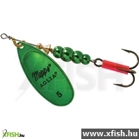 Mepps Aglia Platium körforgó villantó | Méret: 5, Szín: Zöld, Tömeg: 13 G 1db/csomag