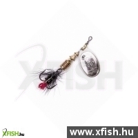 Mepps Aglia Mouche Noire/Ezüst | Méret: 0, Szín: Ezüst Kanál / Fekete Szörrel, Tömeg: 2,5 G