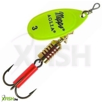 Mepps Aglia Fluo körforgó villantó | Méret: 1, Szín: Sárga, Tömeg: 3,5 G