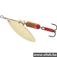 Mepps Aglia Long körforgó villantó | Méret: 2, Szín: Arany, Tömeg: 7 G 1db/csomag